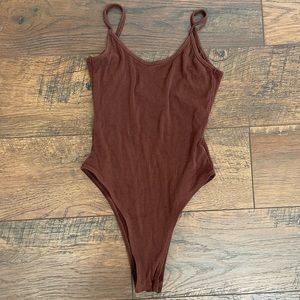 Brown Bodysuit